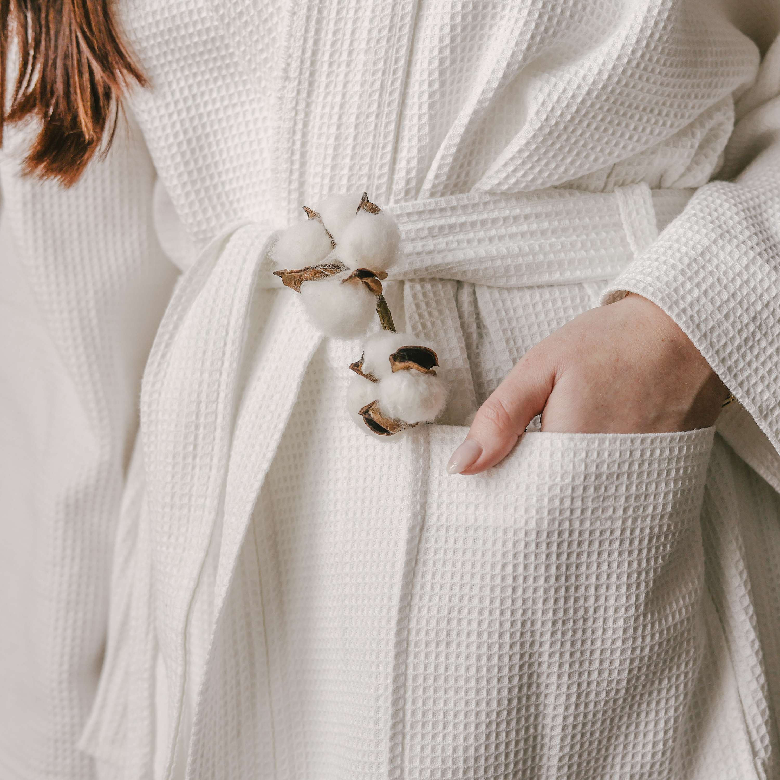 Waffle Weave Robe