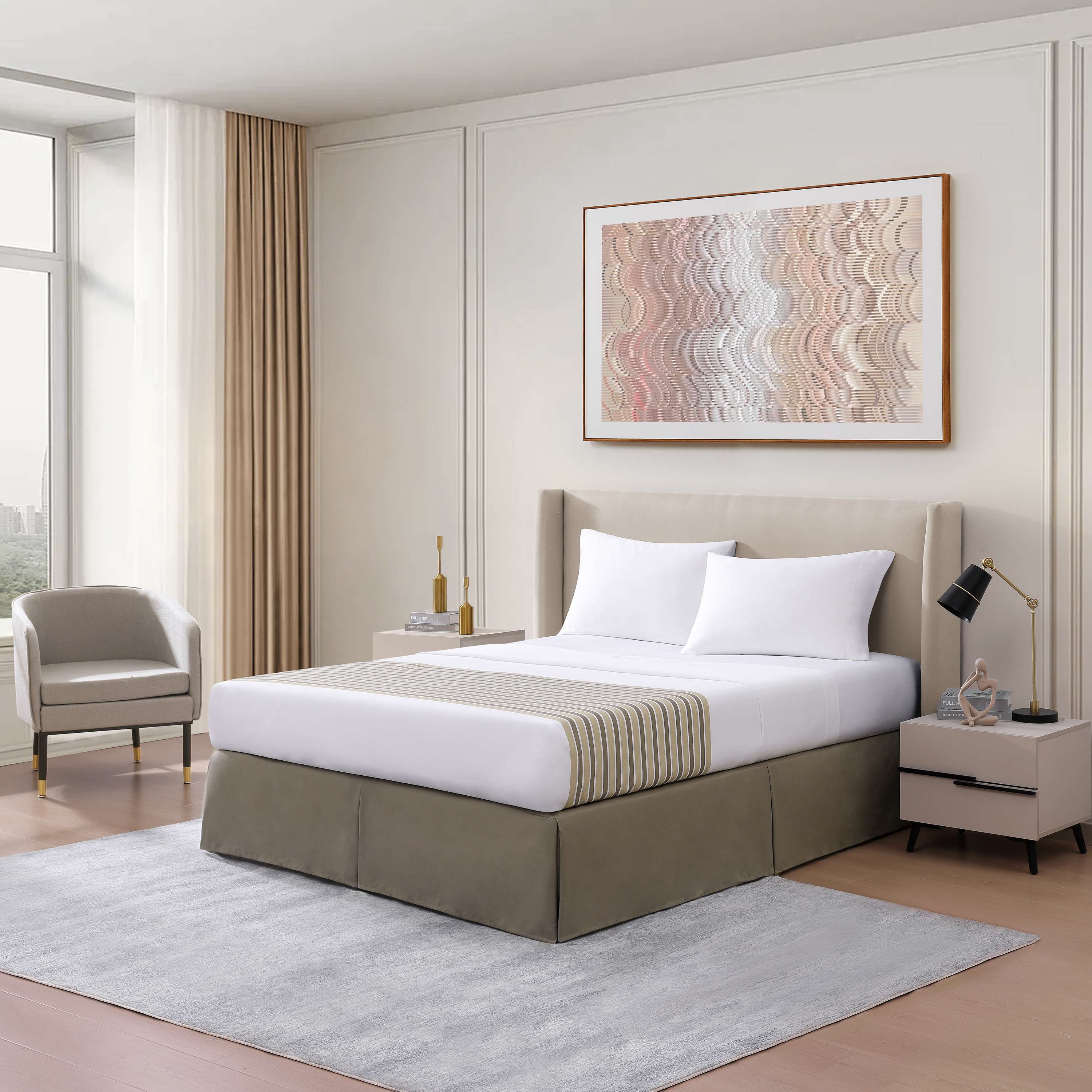 Beyond Impressions Fitted Bed Skirt