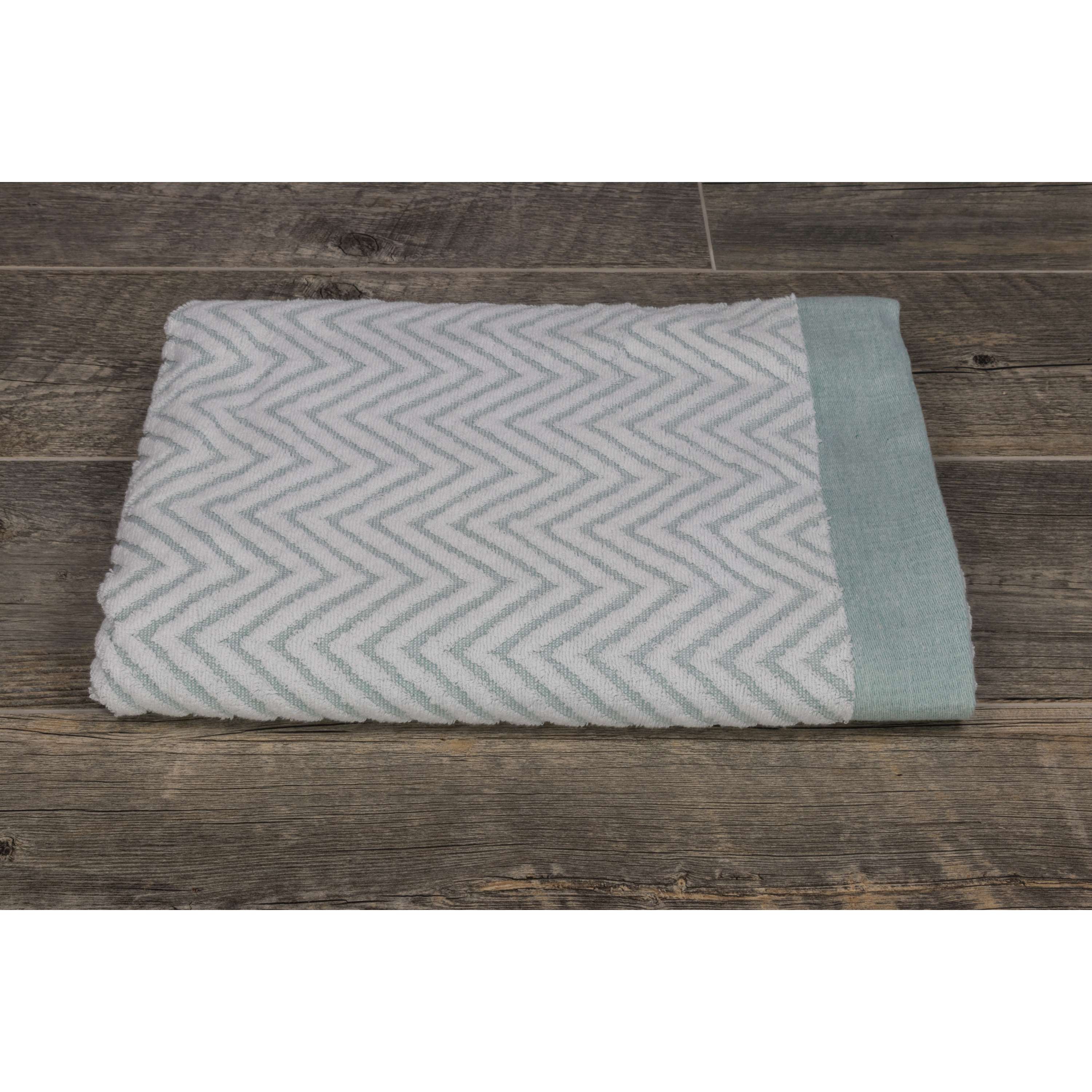 Fibertone Jacquard Pool Towels - Chevron