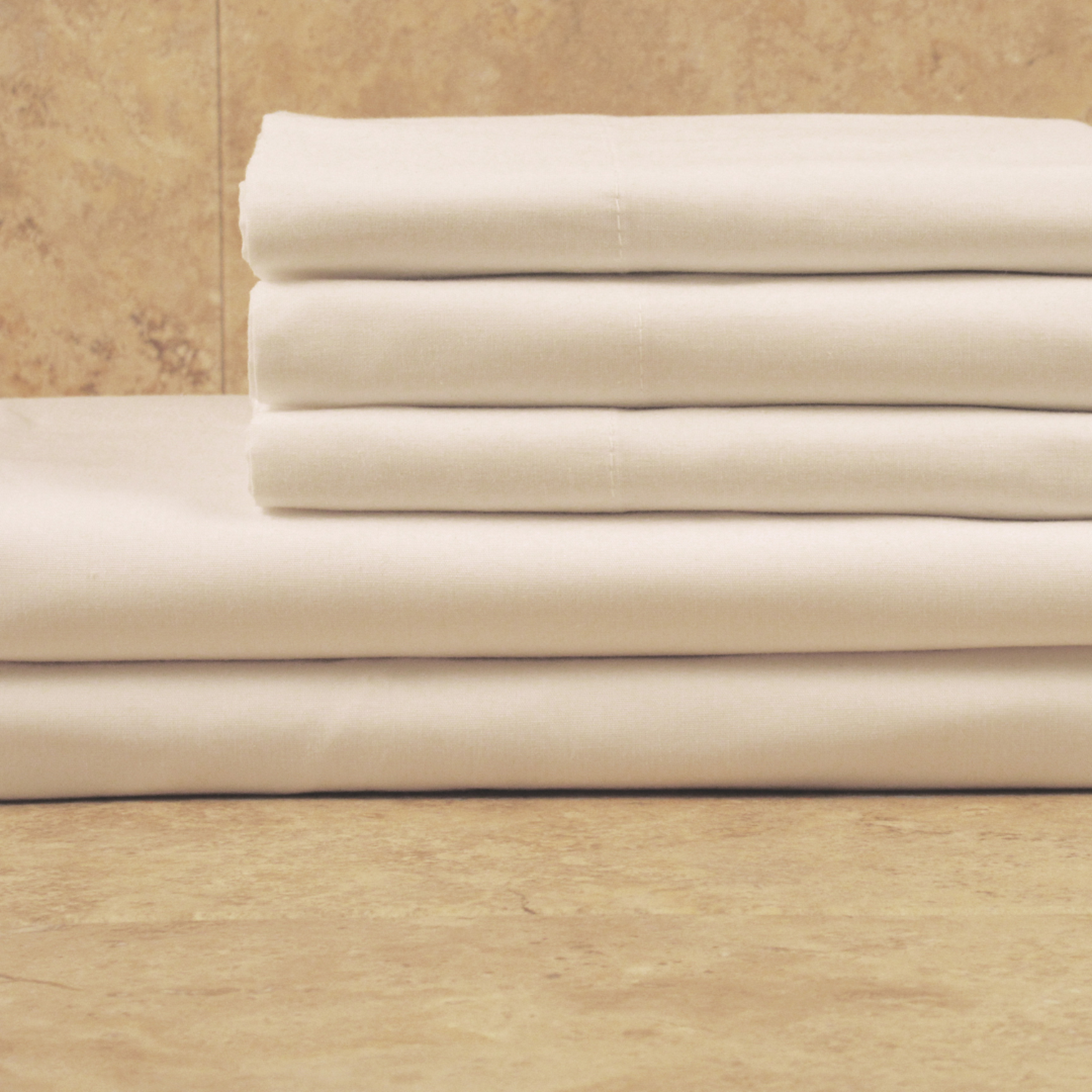 Dependability Fitted Sheet - Bone