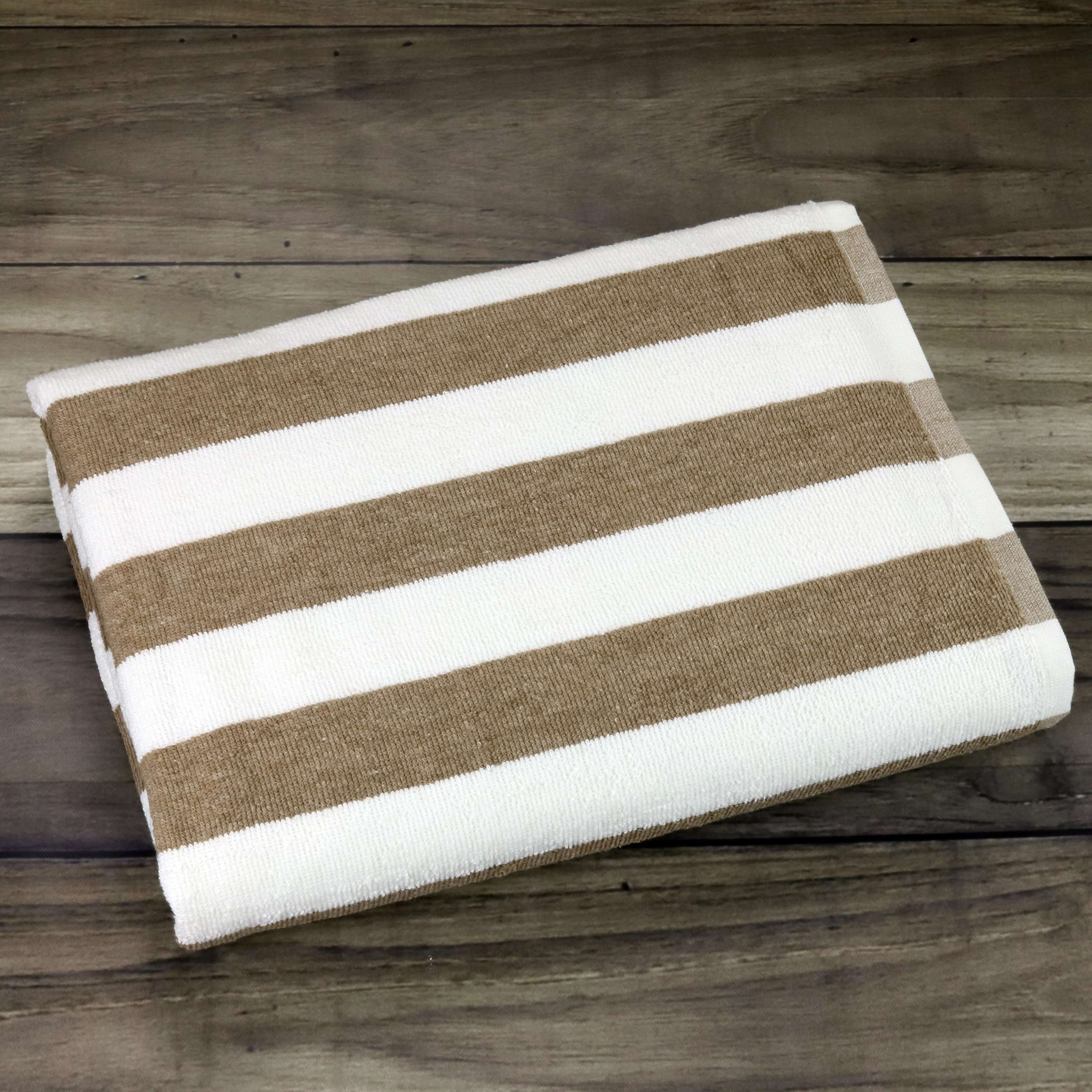 Fibertone Cabana Stripe Pool Towels