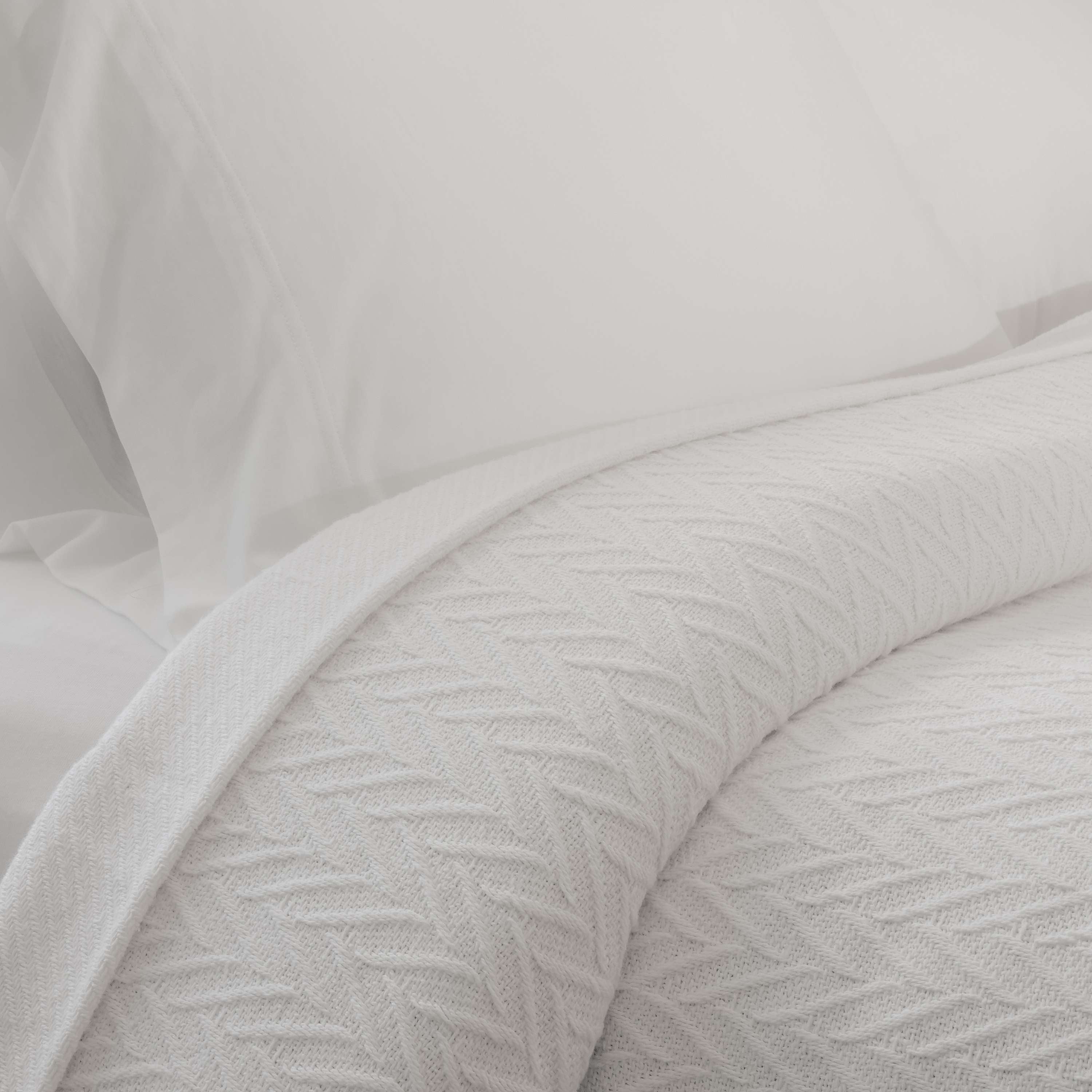 Magnificence Thermal Blanket - White