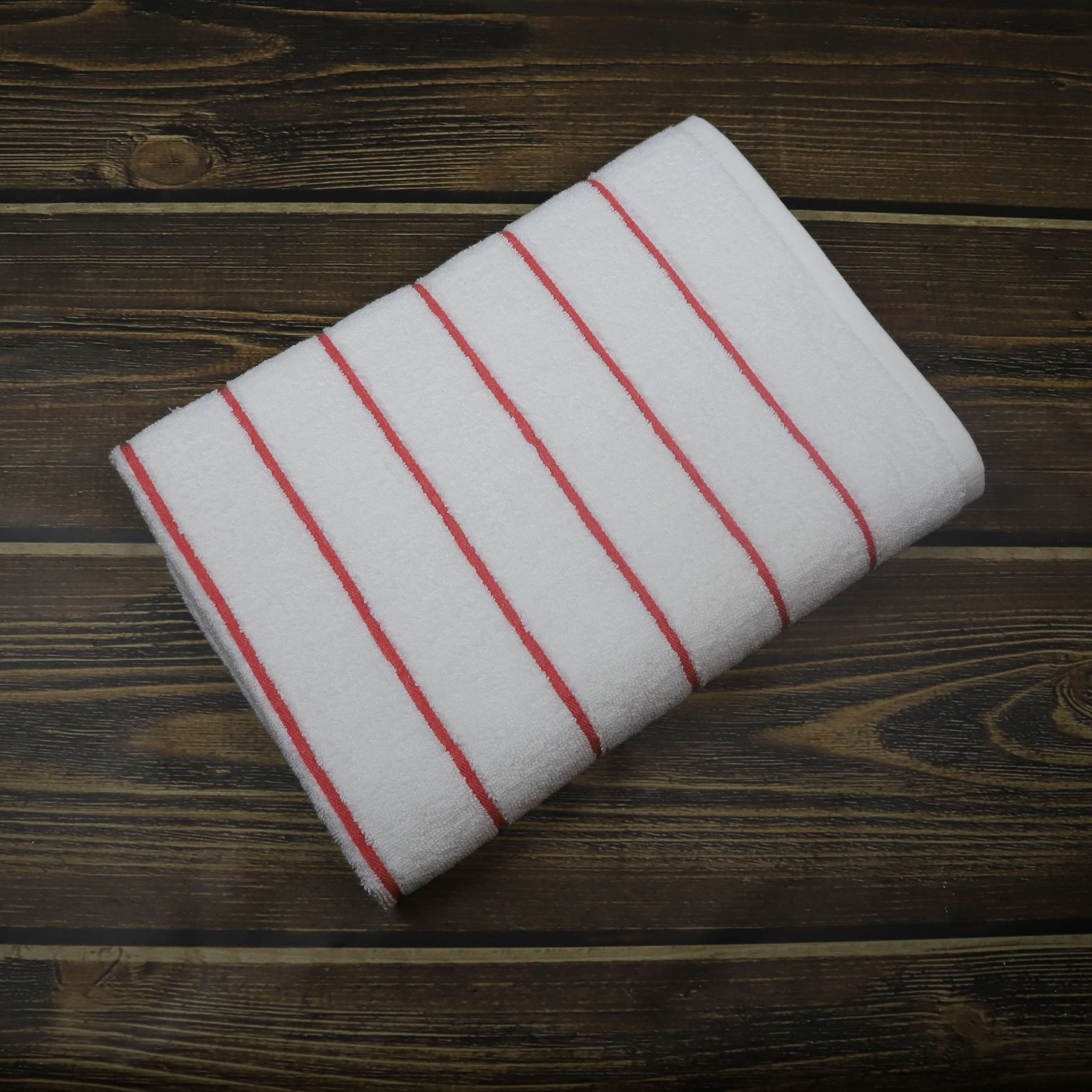 Fibertone Twill Ribbed Stripe Pool Towel