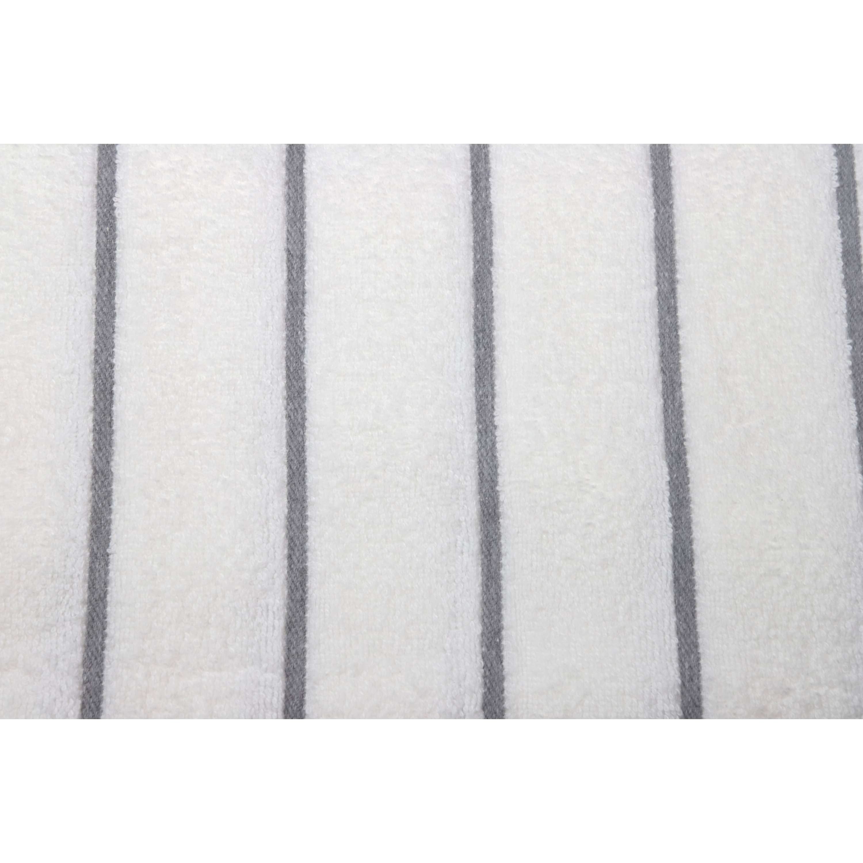 Fibertone Twill Ribbed Stripe Pool Towel