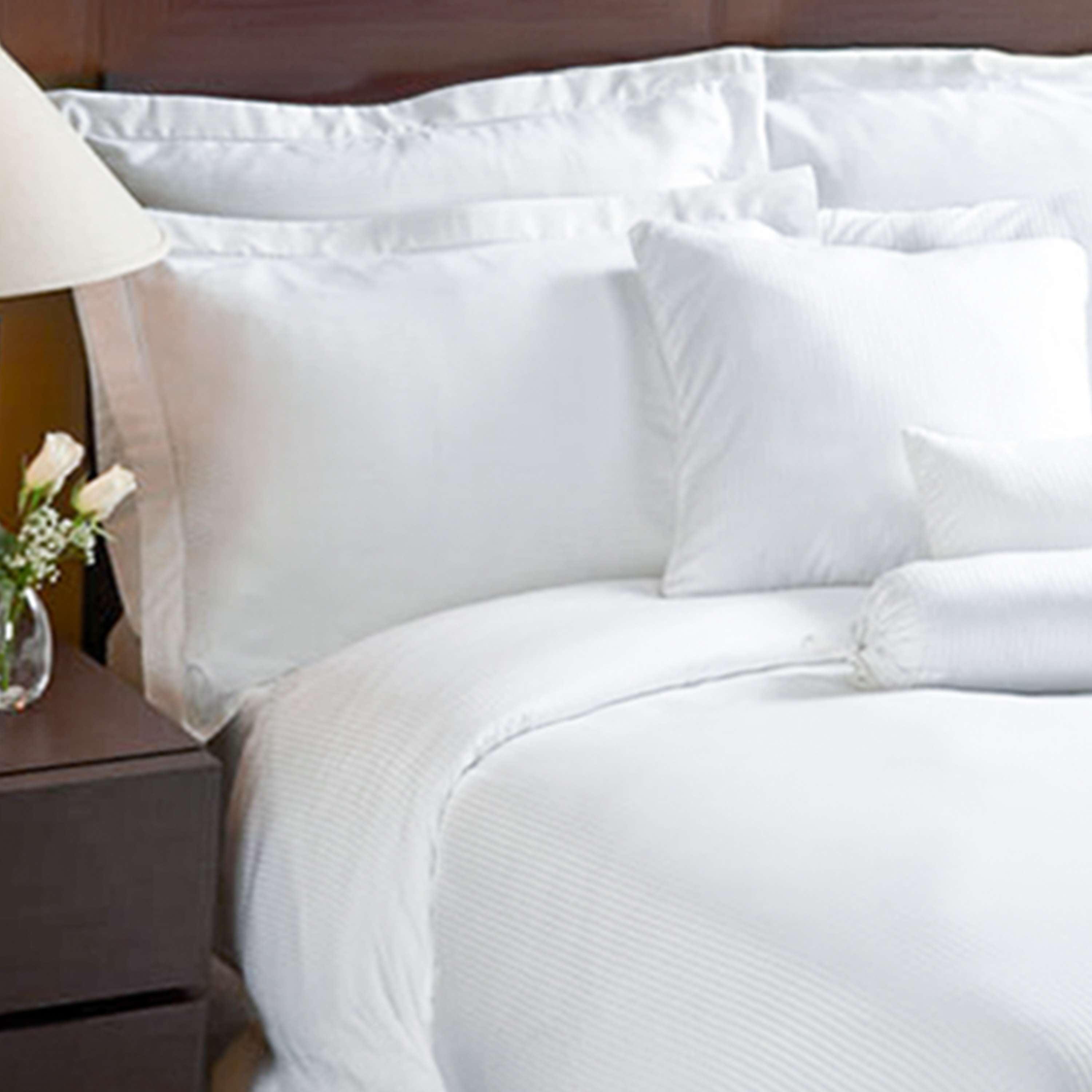 Magnificence Fitted Sheet - White