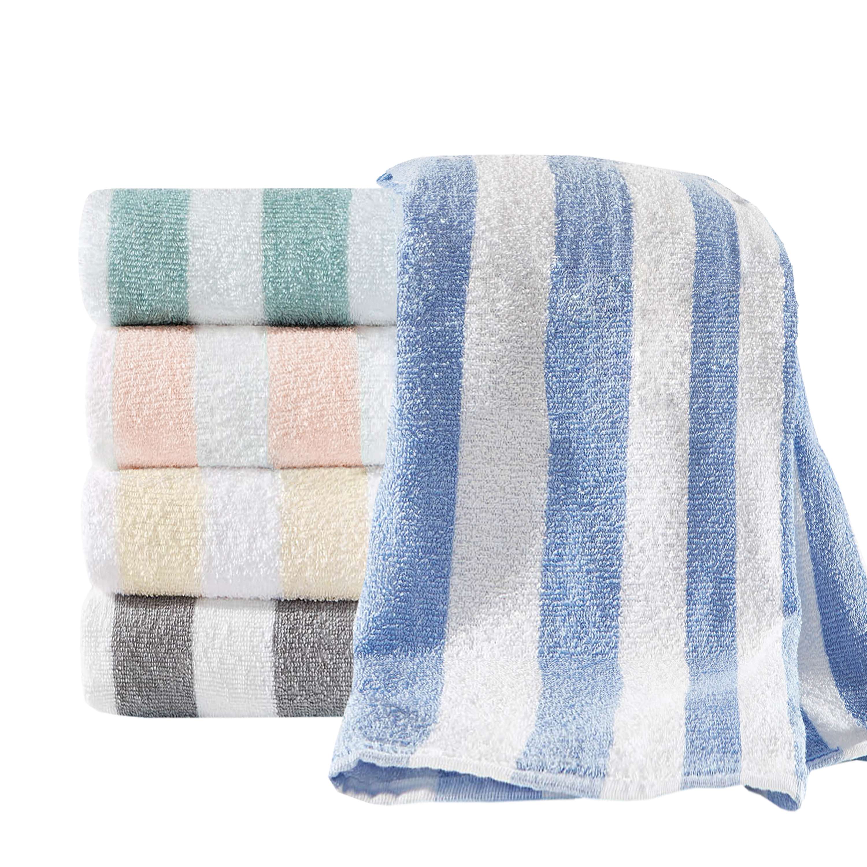 Fibertone Cabana Stripe Pool Towels